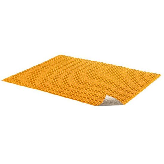 Schluter DITRA-HEAT-DUO Floor Heating Uncoupling Membrane Sheet with Thermal Break 3' 2-5/8" x 2' 7-3/8" - 8 mm (8.4 sqft)