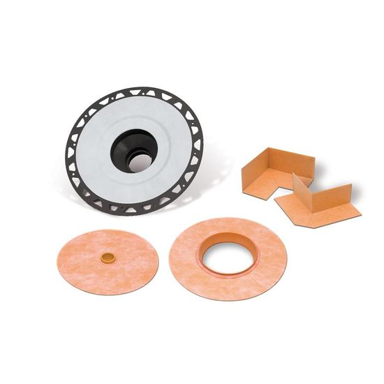 Schluter KERDI-DRAIN Flange Kit - ABS Plastic 2"